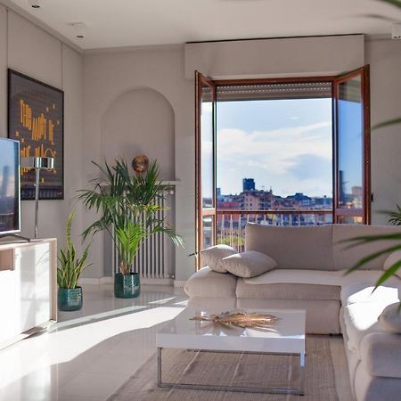 Stelvio Rooftop - Penthouse Skyline With Terrace And Jacuzzi Milán Exterior foto