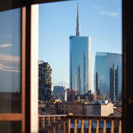Stelvio Rooftop - Penthouse Skyline With Terrace And Jacuzzi Milán Exterior foto